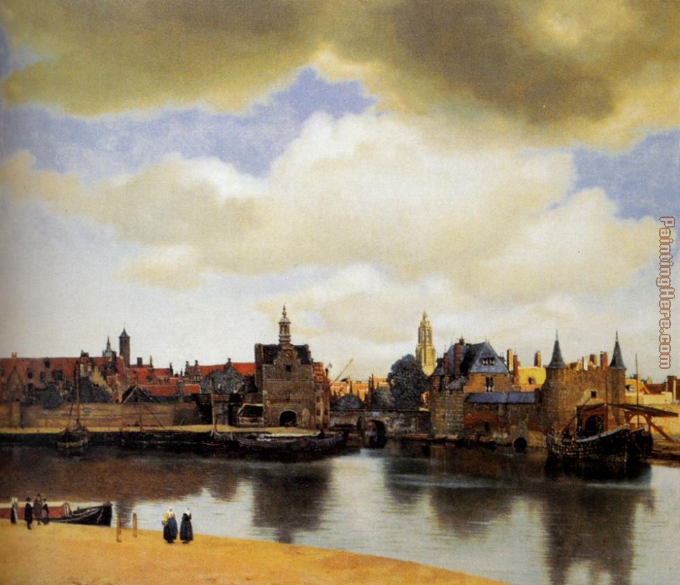 Johannes Vermeer View Of Delft